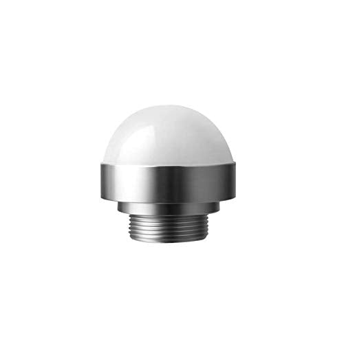 [Australia - AusPower] - 3W DC 24V Led Warning Light Flasher Machine Led Indicator Light Industries Warning Lights (Silver) Silver 