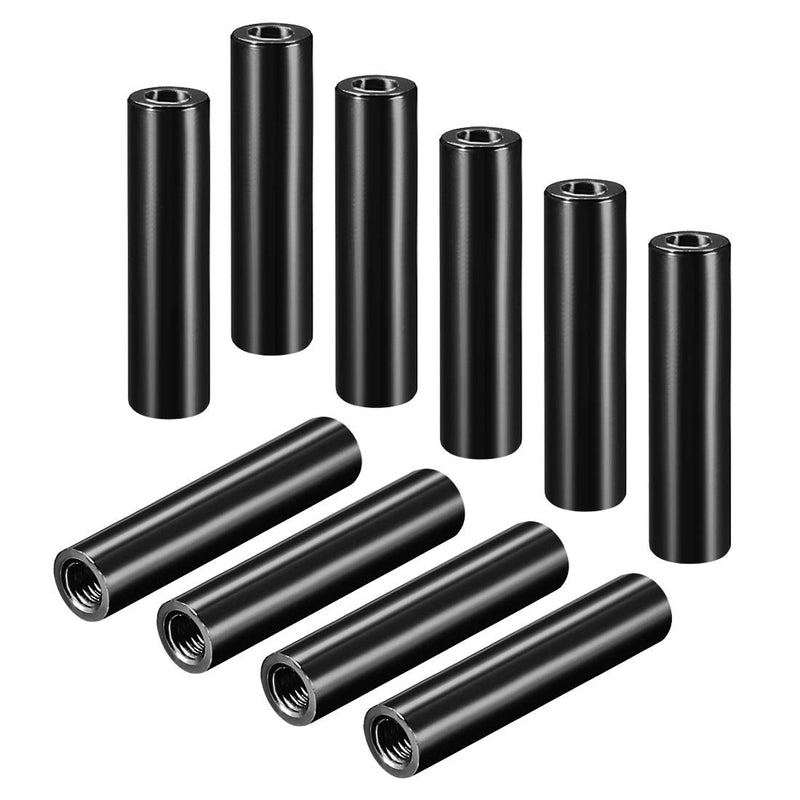 [Australia - AusPower] - uxcell Round Aluminum Standoff Column Spacer M3x35mm,for RC Airplane,FPV Quadcopter,CNC,Black,10pcs 35mm 