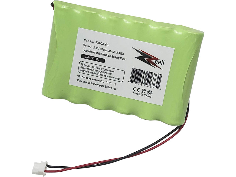 [Australia - AusPower] - ZZcell® High Capacity Battery for 300-03866 Honeywell Alarm Lynx 5100, 5200, 5210, Lynx Touch 7000, Lyric Controller, Lyric Keypad LCP500-L, LYNXRCHKIT-SHA, OSA214, LCP500-4B, 7.2V, 3700mAh 