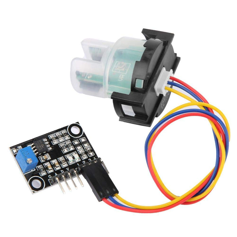 [Australia - AusPower] - Turbidity Sensor Module, Turbidity Sensor Water Quality Monitoring Sewage Turbidity Value Detection Module TSW-20M for Turbidity Measurement and Control of Washing Machines 