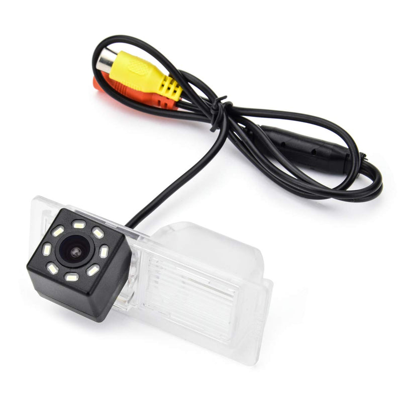 [Australia - AusPower] - aSATAH 8 LED Car Rear View Camera for Buick Excelle GT/Buick Lacrosse/Allure/Buick Encore/Opel Mokka/Buick Envision & Waterproof and Shockproof Reversing Backup Camera (8 LED) 