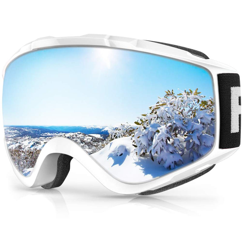 [Australia - AusPower] - findway Ski Goggles, 100% UV Protection OTG Snow Goggles for Men, Women & Youth 