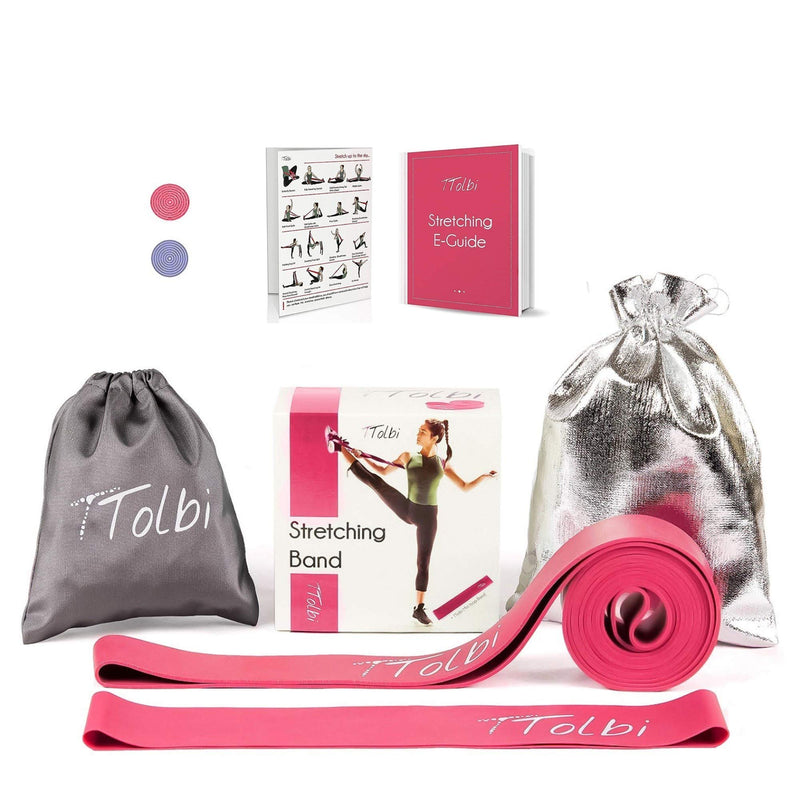 [Australia - AusPower] - TTolbi Dance Equipment : Stretch Bands for Dancers and Ballet | Dance Stretch Bands for Flexibility, Mobility and Strength | Dance Stuff | Gymnastics Stuff | Dance Accesories 