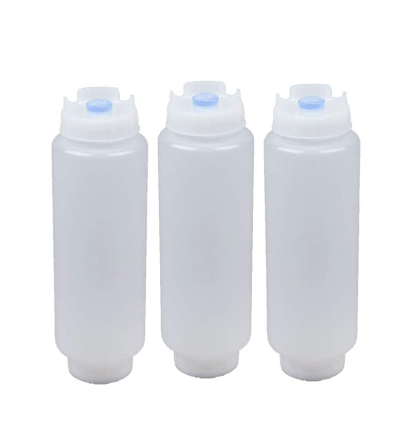 [Australia - AusPower] - FIFO Squeeze Bottle Refillable 16 oz Blue Tip (Blue) 