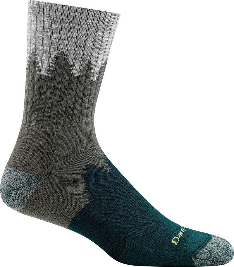 [Australia - AusPower] - DARN TOUGH (1974) Number 2 Micro Crew Midweight with Cushion Men's Sock Medium Green 