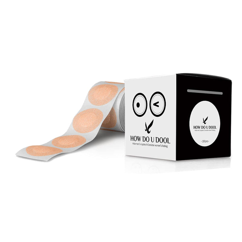 [Australia - AusPower] - 2XK-NOV 50 Pairs Disposable Nipple Covers for Men 3.5cm Anti-Chafing Areola Cover Stickers for Runners Ultra Marathon Running Gear 