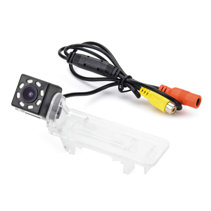 [Australia - AusPower] - aSATAH 8 LED Car Rear View Camera for Mercedes Benz Smart City-Coupe/Smart Fortwo/Smart ED/Smart ForJeremy &Vehicle Camera Waterproof and Shockproof Reversing Backup Camera (8 LED) 
