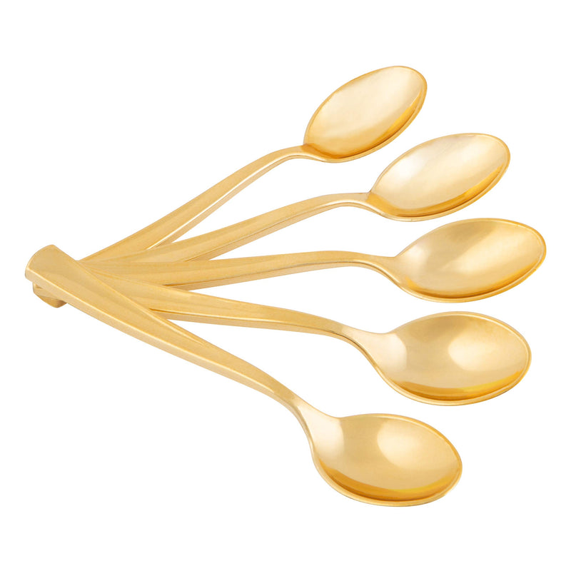 [Australia - AusPower] - Luxe Party Milan Gold Plastic Spoons, One Size 