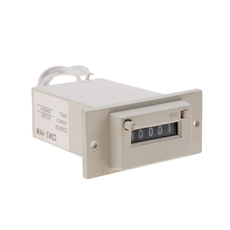 [Australia - AusPower] - AC220V / AC110V / DC24V Optional Electromagnetic Pulse Counter 5 Digit Pulse Counter CSK5-YKW Used in Petroleum, Textile (AC110V) 