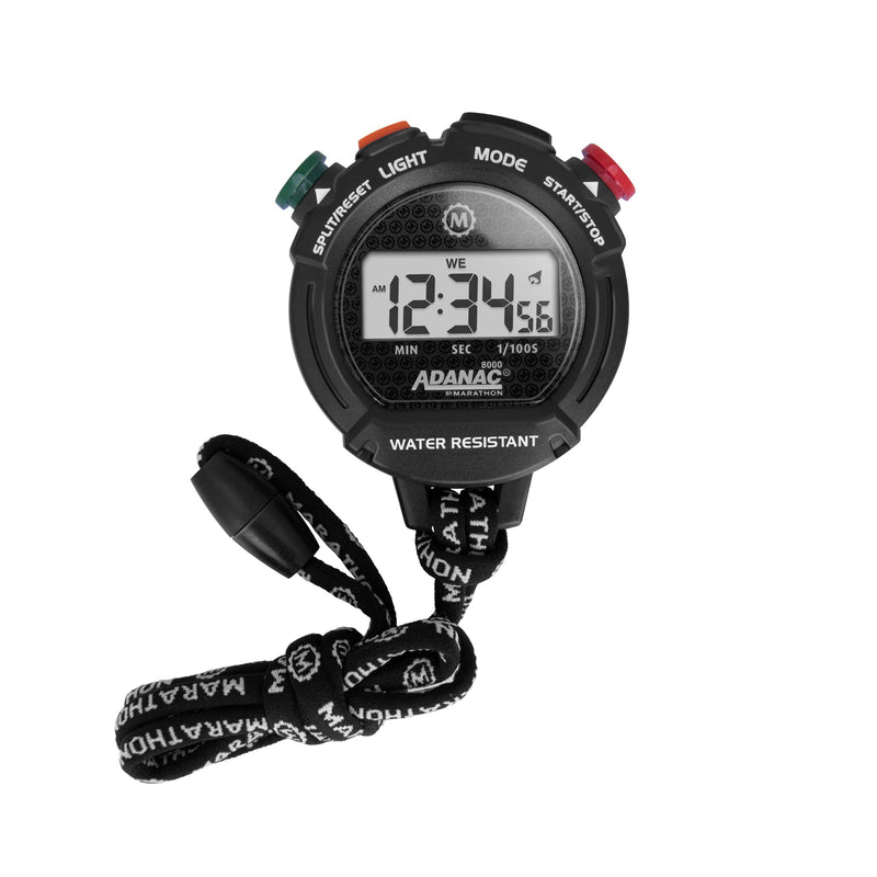 ADANAC 8000 Professional Grade Digital Stopwatch with Tactile Feedback