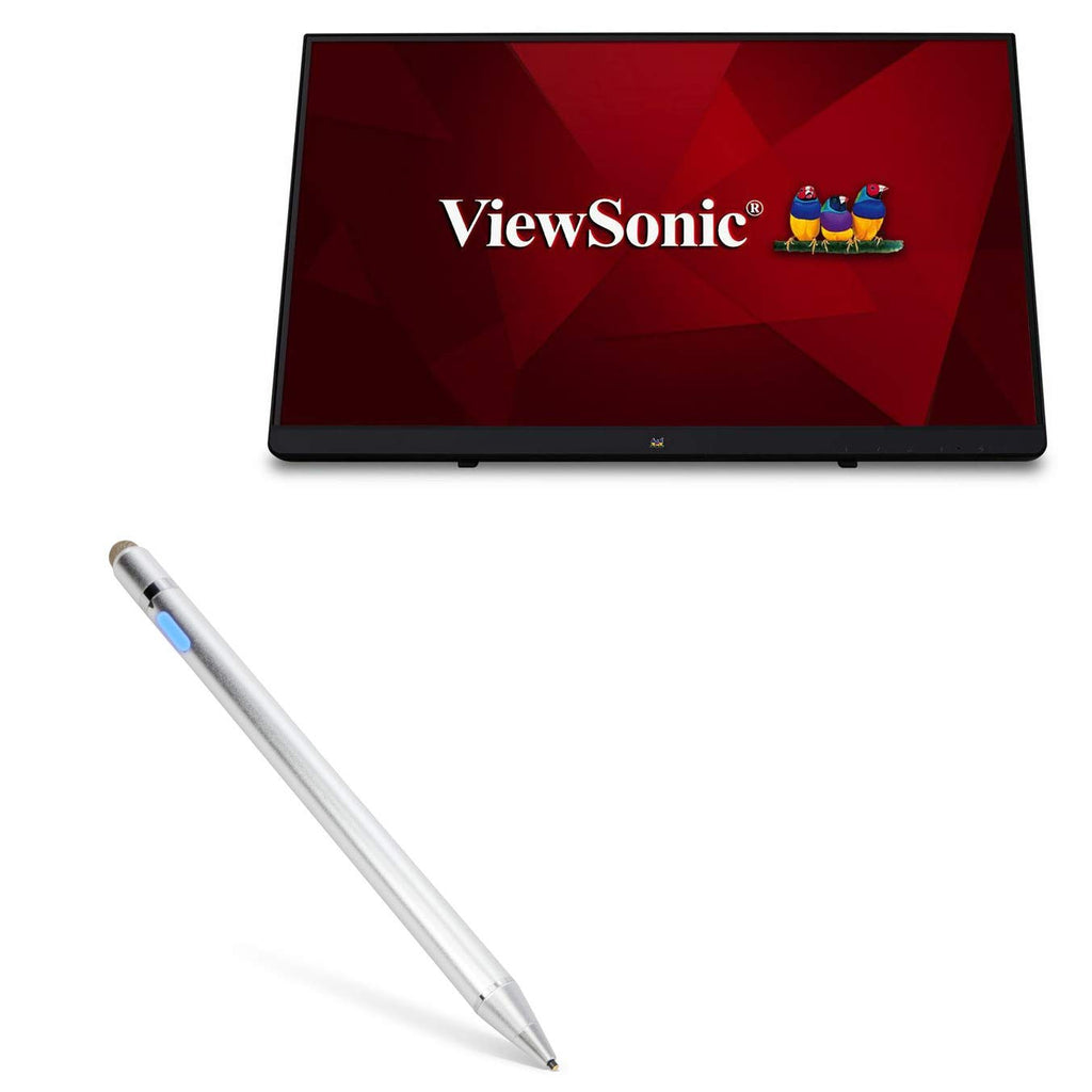[Australia - AusPower] - BoxWave Stylus Pen for Viewsonic TD2230 (22") (Stylus Pen by BoxWave) - AccuPoint Active Stylus, Electronic Stylus with Ultra Fine Tip for Viewsonic TD2230 (22") - Metallic Silver General Active Stylus 