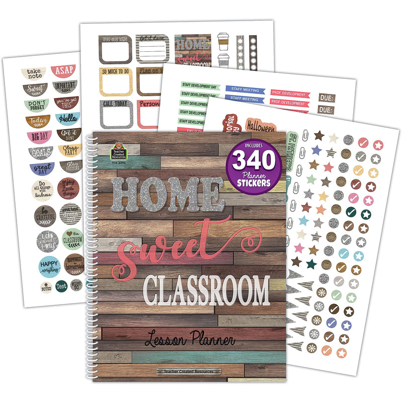 [Australia - AusPower] - Teacher Created Resources Home Sweet Classroom Lesson Planner (TCR8294) 