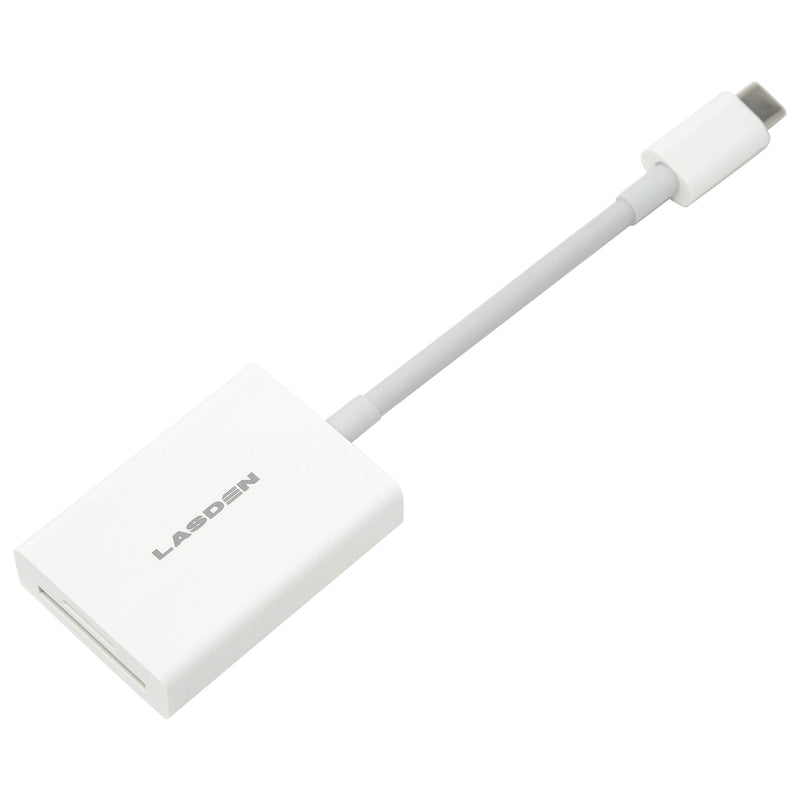 [Australia - AusPower] - Lasden USB-C Pro Memory Card Reader for MicroSD/SD/SDHC/SDXC, UHS-II High Speed 2 in 1 Micro SD + SD to USB Type C Interface 