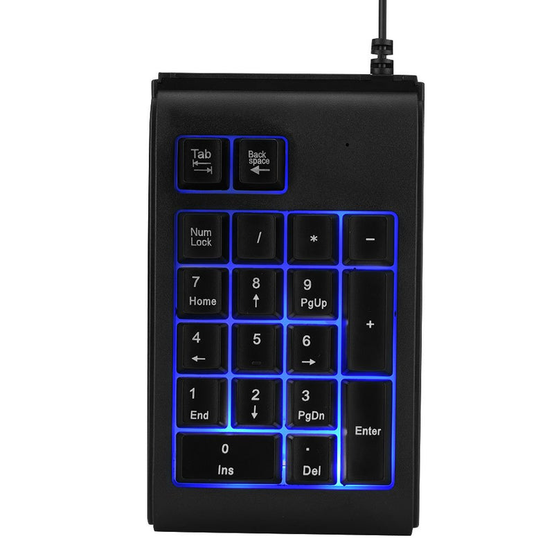 [Australia - AusPower] - USB Numeric Keypad,19-Key RGB USB Numeric Keypad Mechanical Touch Feeling 10 Million Clicks Number Pad for Microsoft, Android, iMac Systems 