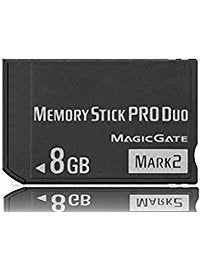 [Australia - AusPower] - MS 8GB Memory Stick PRO Duo (Mark 2) for PSP Accessories MS Memory Cards … 