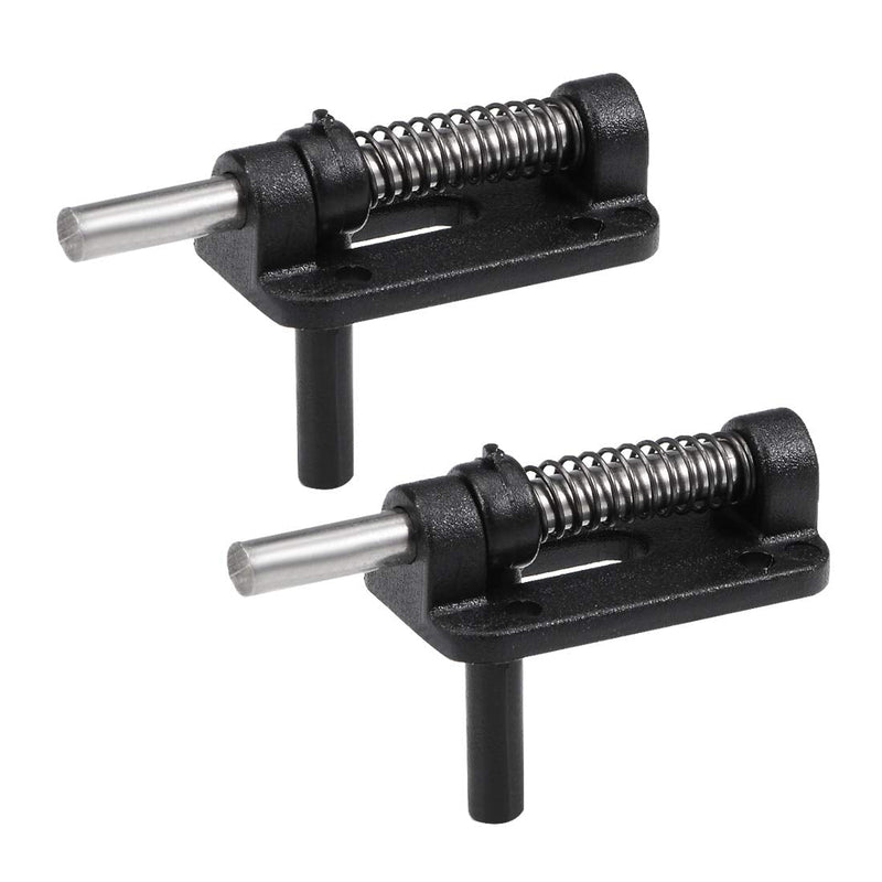 [Australia - AusPower] - uxcell Canopy Hatch Lock Latch for RC Airplane Cockpit Cover Fixing, 23.5x13x8mm Black 2pcs 