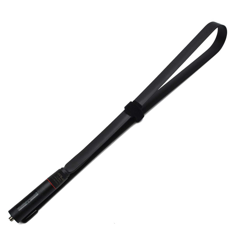 [Australia - AusPower] - HYS Tactical Foldable Antenna, Dual Band 144/430Mhz SMA-Female Handheld Whip, 31.5inch 800mm Antenna for BF UV-5R Series, UV-82 Series, BF-F8HP Kenwood Two Way Radio 