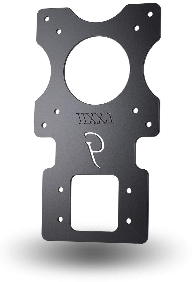 [Australia - AusPower] - Gladiator Joe Monitor Arm/Mount VESA Bracket Adapter Compatible with LG 24MP58VQ, 24MP58VQ-P, 24MP59G, 24MP59G-P, 24MP60VQ, 27MP58VQ, 27MP58VQ-P | Laser Cut | 100% Made in North America 
