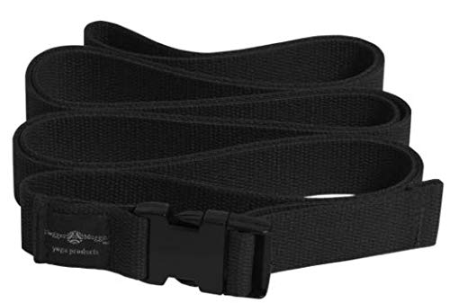 [Australia - AusPower] - Hugger Mugger Quick-Release 10 ft. Yoga Strap Black 