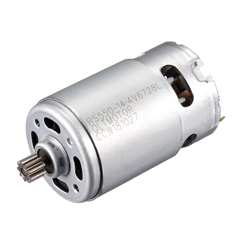 [Australia - AusPower] - uxcell DC 14.4V 19500RPM Electric Gear Motor 9 Teeth for Various Cordless Screwdriver 