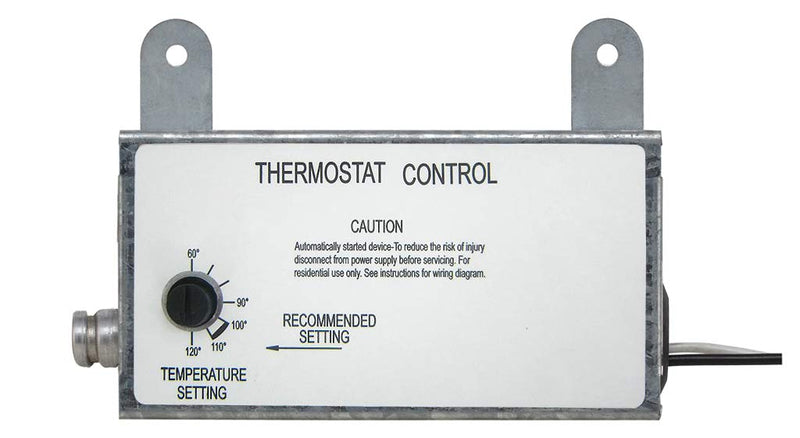 [Australia - AusPower] - Iliving ILG-002T Fan Thermostat Control Box, 8, Silver 