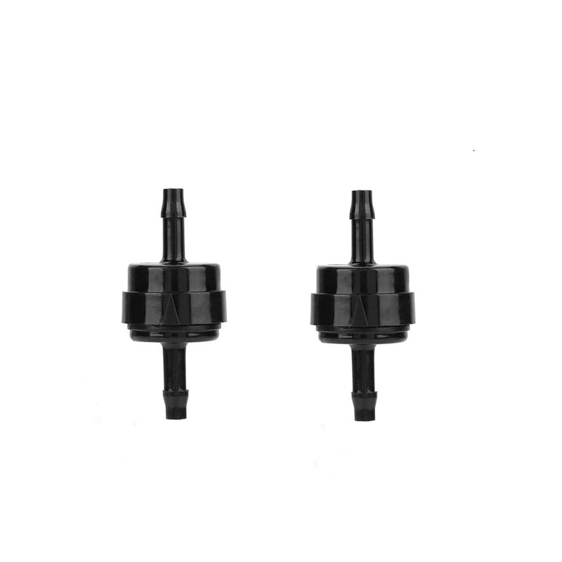 [Australia - AusPower] - BBTUS 1/8" 3.2mm PA66 Automotive Oil Line Spring Check Valve, Car Fuel Spring Check Valve, High Temperature and Corrosion Resistance one-way Oil Pump Check Valve 