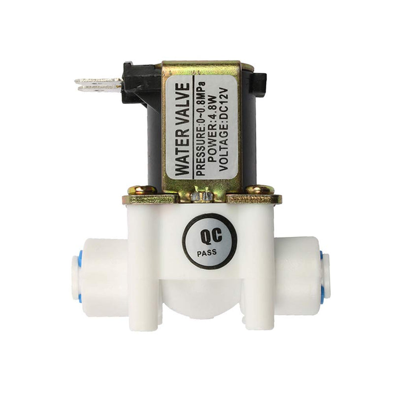 [Australia - AusPower] - Beduan 12V 1/4" Inlet Water Solenoid Valve Normally Closed for RO Reverse Osmosis Pure System 1/4” 12V 