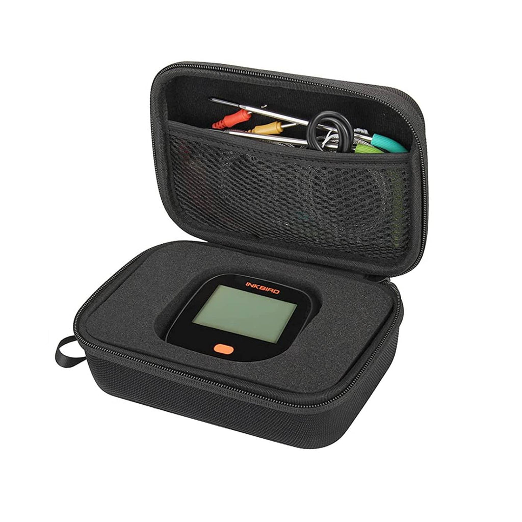 [Australia - AusPower] - 6.7x4.7x3 Inch Carrying Case for Grill Thermometer IBT-4XS, IBBQ-4T, IBT-4XC,IBT-4XP, INKBIRD Hard Drive Protective Carrying Case, EVA Storage Case for Thermometer ThermoPro & Soraken & Weber 