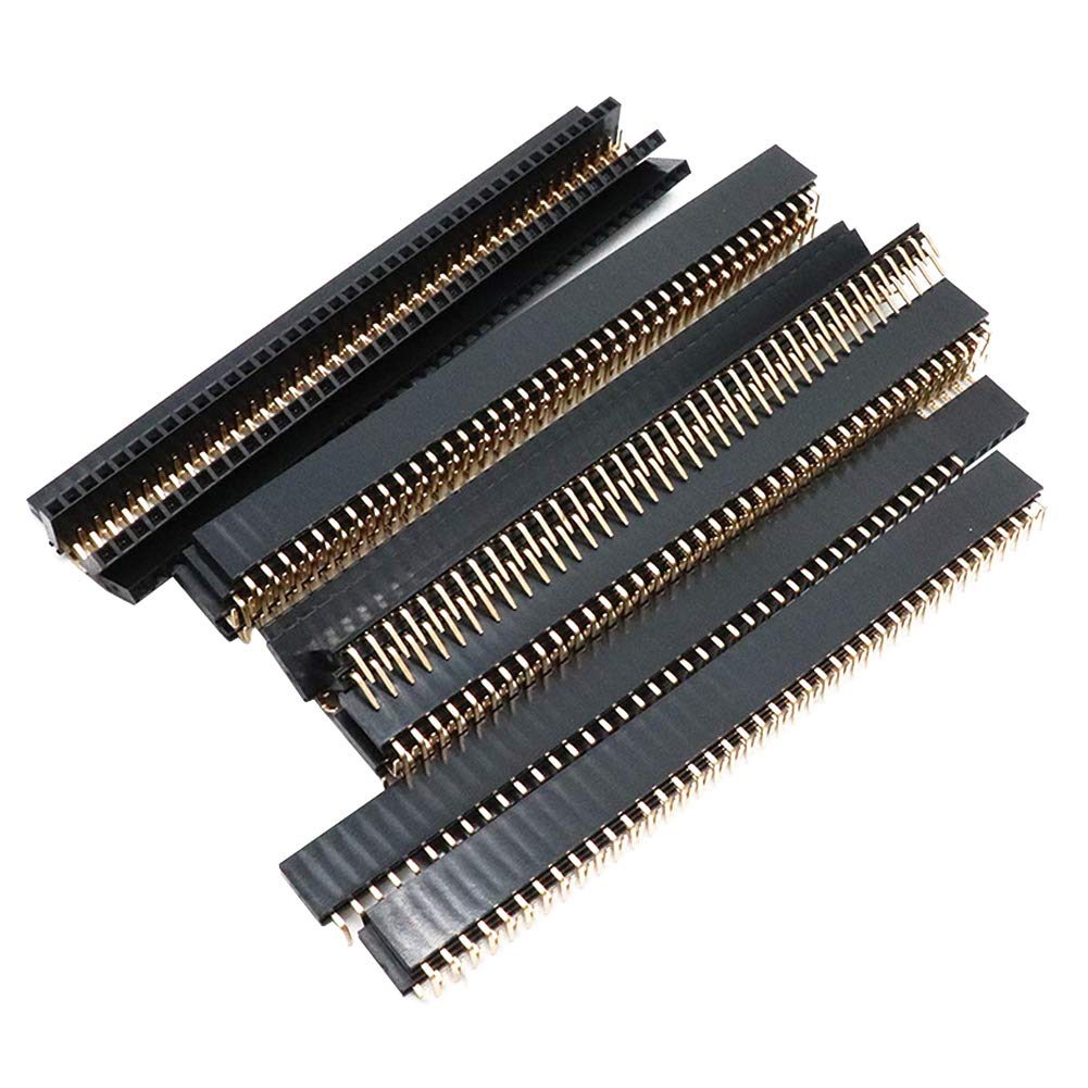 [Australia - AusPower] - Dahszhi Female PCB Header Right Angle 40 Pin 2.54mm Pitch Connector - Pack of 20pcs 