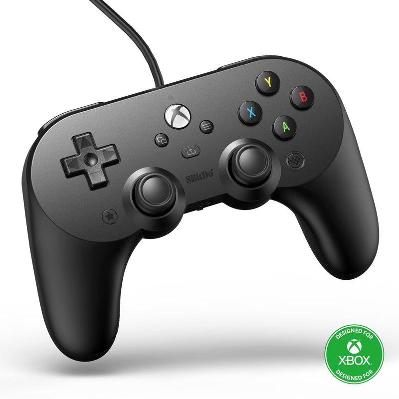 [Australia - AusPower] - 8BitDo Pro 2 Wired Controller for Xbox Series X, Xbox Series S, Xbox One & Windows 10 