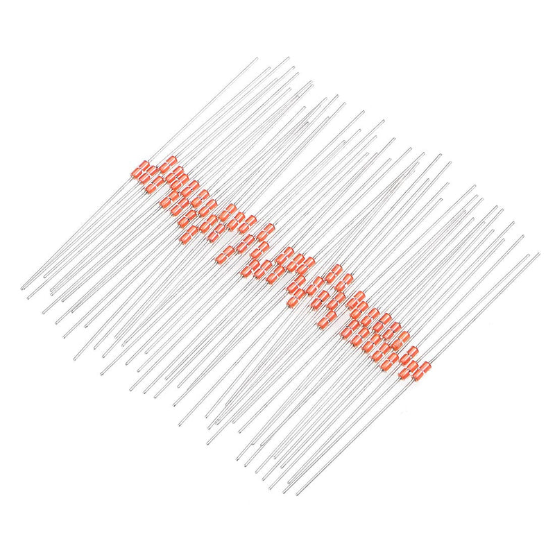 [Australia - AusPower] - uxcell 50PCS NTC Thermistors Resistors MF58 3950B 10K Ohm Glass Sealed Temperature Sensors 