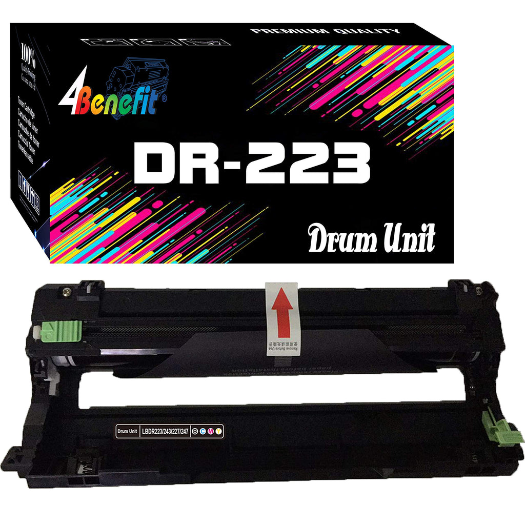 [Australia - AusPower] - (1 Drum) 4Benefit Compatible DR223CL DR223 Drum Cartridge Work with TN 223 227 for Use in MFC-L3770CDW MFC-L3750CDW HL-L3230CDW HL-L3290CDW HL-L3210CW MFC-L3710CW Printer 