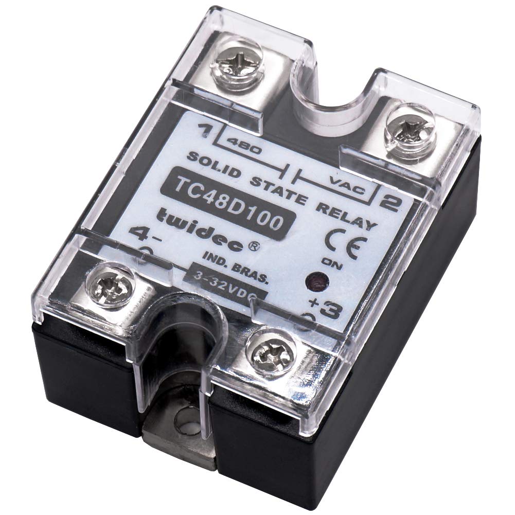 [Australia - AusPower] - Twidec/Output Single Phase SSR Solid State Relay 100A 3-32V DC to 24-480V AC SSR-100DA 