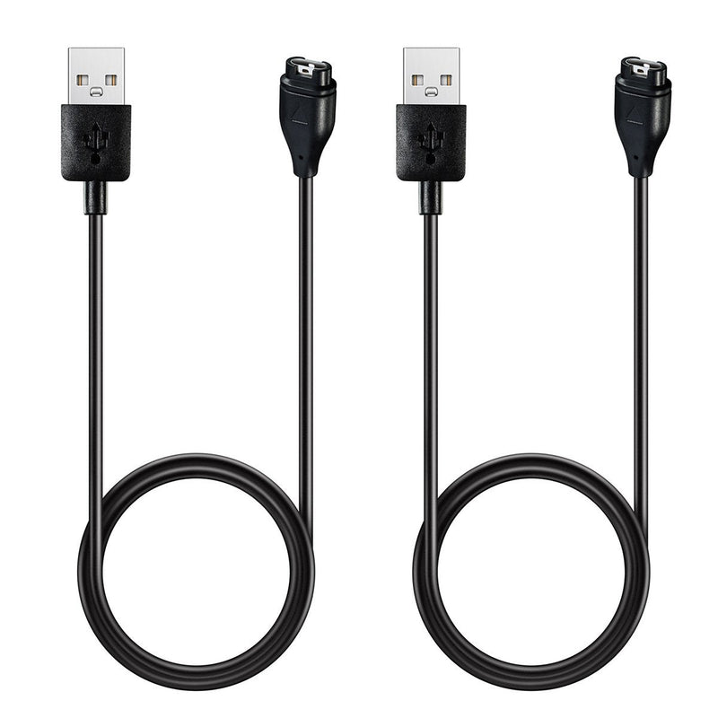 [Australia - AusPower] - Kissmart Compatible with Forerunner 935 Charger, Replacement Charging Cable Cord for Garmin Forerunner 935 Smart Watch (2 Pack) 