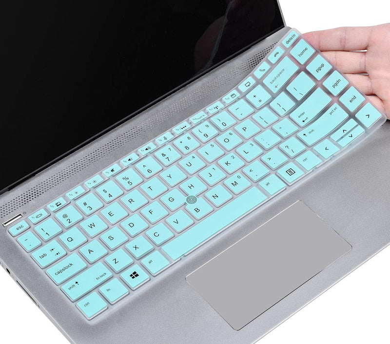 [Australia - AusPower] - Keyboard Skin Cover Compatible 14" HP Elitebook 840 G6, 840 G5 / HP Elitebook 745 G6, 745 G5 14" / HP Zbook 14U G5 G6 14" Laptop(NOT FIT HP EliteBook 745 G2 G3 or HP EliteBook 840 G1), Mint Green 