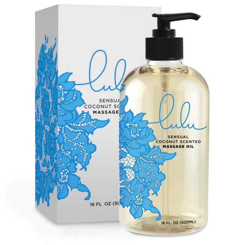 [Australia - AusPower] - Lulu Massage Oil with Fractionated Coconut Oil.16 Ounce … (Coconut) 