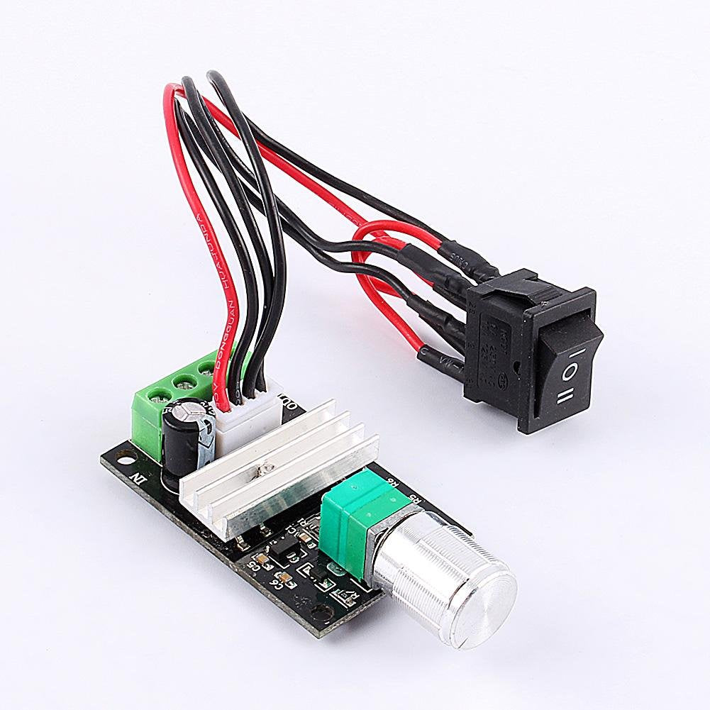 [Australia - AusPower] - FTVOGUE 6-28V 3A Reversible Pulse Width PWM DC Motor Speed Regulator Controller Switch 