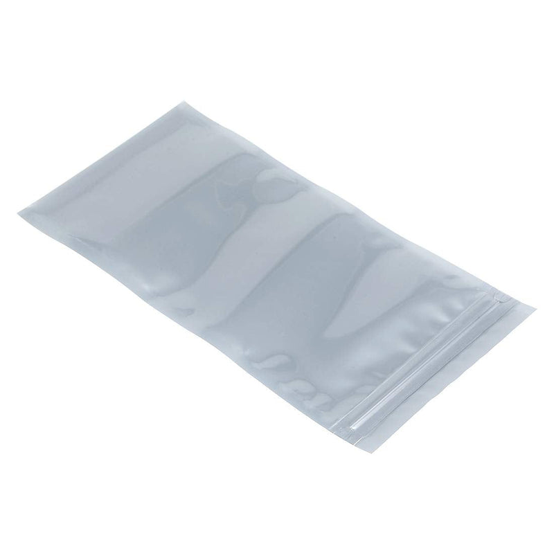 [Australia - AusPower] - uxcell Anti Static Resealable Shielding Bag, 100x200mm/4x8 inch, Protective Antistatic Bag, for Store HDD SSD RAM Laptop Hard Drives Memory Card, Electronic Devices, 25pcs 