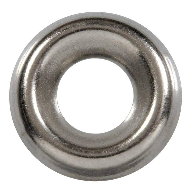 [Australia - AusPower] - SNUG Fasteners (SNG575) 100 Qty #10 Stainless Steel Countersunk Washers | 304 SS Finishing Cup, Count 