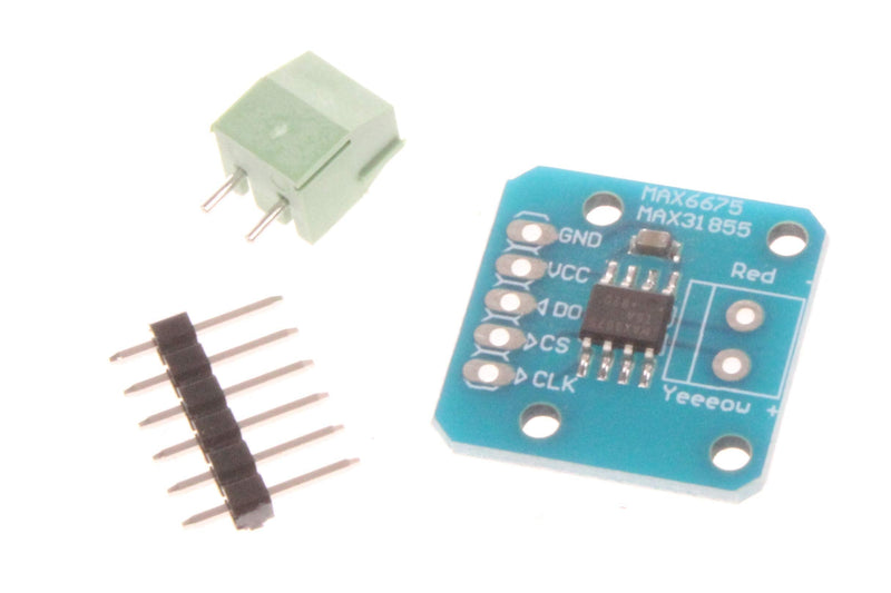 [Australia - AusPower] - NOYITO MAX6675 Thermocouple Module Temperature Sensor K-Type Thermocouple Module Detection Temperature Range 0℃ to 1023.75℃ 