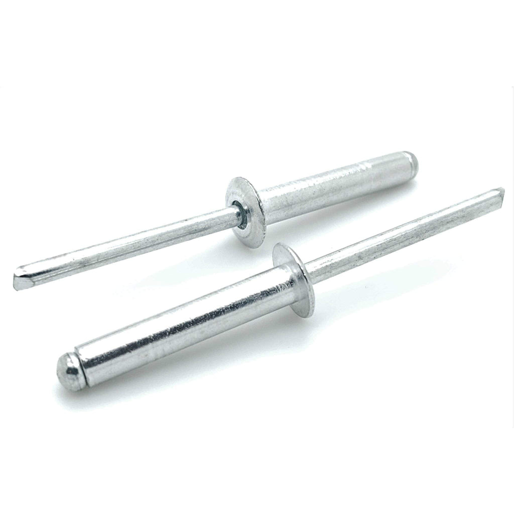 [Australia - AusPower] - SNUG Fasteners (SNG192) 100 Qty Aluminum Blind Rivets (#6-12) 3/16" Diameter x 3/4" Grip, Silver 