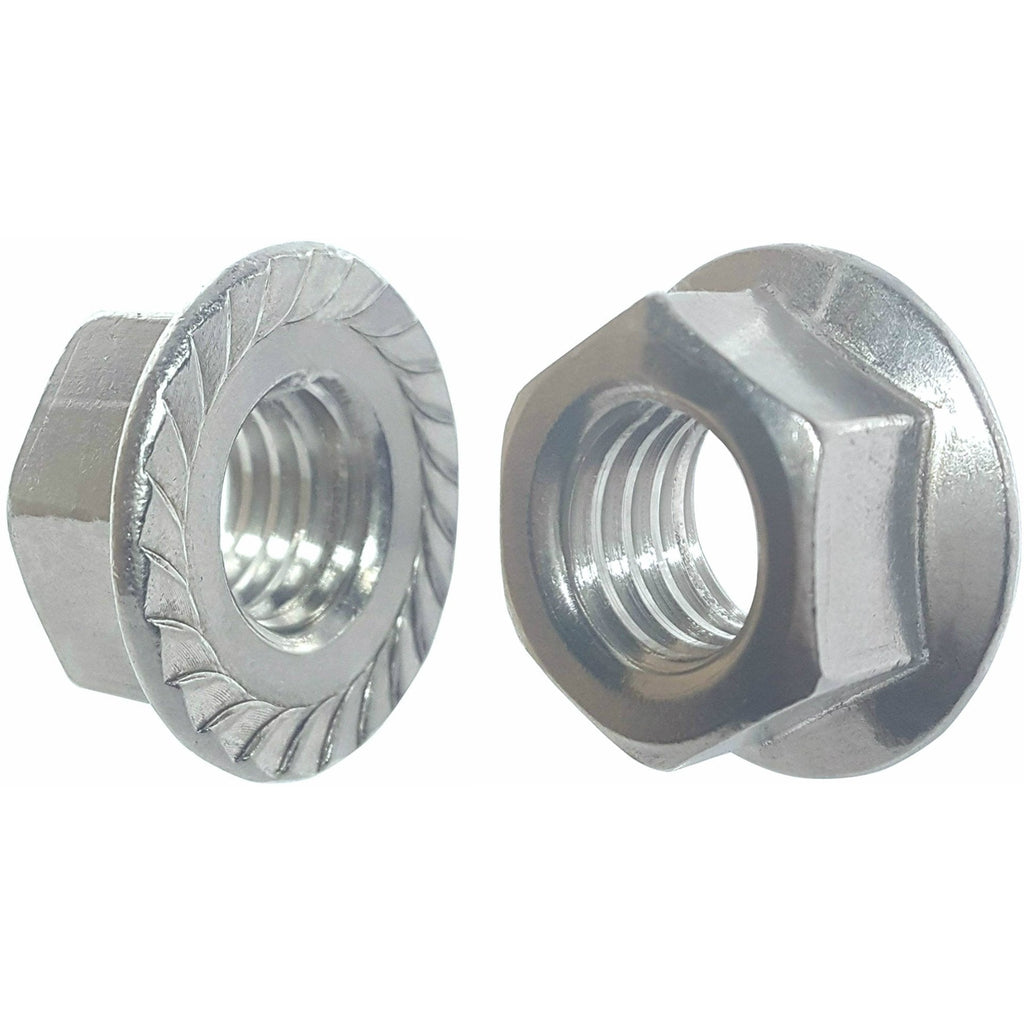[Australia - AusPower] - SNUG Fasteners (SNG273) Twenty (20) 1/2-13 Zinc Plated Serrated Flange Hex Lock Nuts 