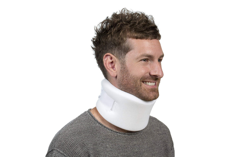 [Australia - AusPower] - FitPro 3" Foam Cervical Collar, Amazon Exclusive Brand, White -FP10003 3 Inch 