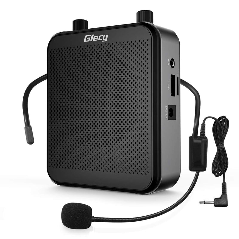[Australia - AusPower] - Giecy Portable 30W Voice Amplifiers 2800mAh Large Capacity Rechargeable Battery Bluetooth PA Sytem for Classroom, Meetings and Outdoors voice amplifier 1 