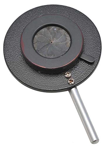 [Australia - AusPower] - Iris Diaphragm, 3" Diameter (75mm), Adjustable Inner Diameter, 30mm Maximum Aperture - Eisco Labs 