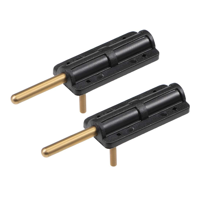 [Australia - AusPower] - uxcell Canopy Hatch Lock Latches for RC Airplane Cockpit Cover Fixing, 30x12.5x6mm Black 2pcs 
