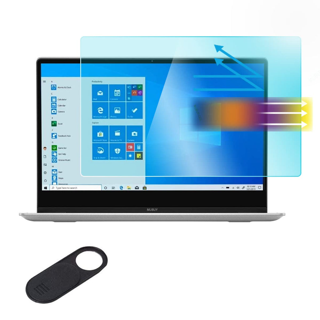 [Australia - AusPower] - 15.6 inch screen protector for HP Pavilion 15.6,HP Envy 15.6, Lenovo Ideapad 15.6, Acer Aspire/ Nitro 5/Predator Helios 15.6, MSI 15.6, Anti Blue Light Anti Glare Blocking Filter Laptop Screen Protector 