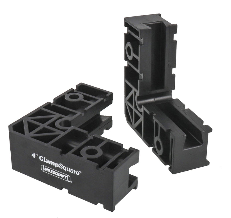 [Australia - AusPower] - Milescraft 4010 4" ClampSquares - 90 Degree Corner Clamp, Positioning/Assembly Squares for Small Projects Jewelry Boxes, Boxes, Etc , Black 