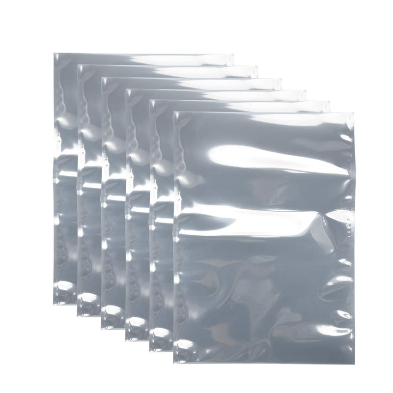 [Australia - AusPower] - uxcell Antistatic Shield Shielding Bag, Flat Open Top Anti Static Bag for Electronic Devices, 10x14 inch(250x350mm), 10 PCS 