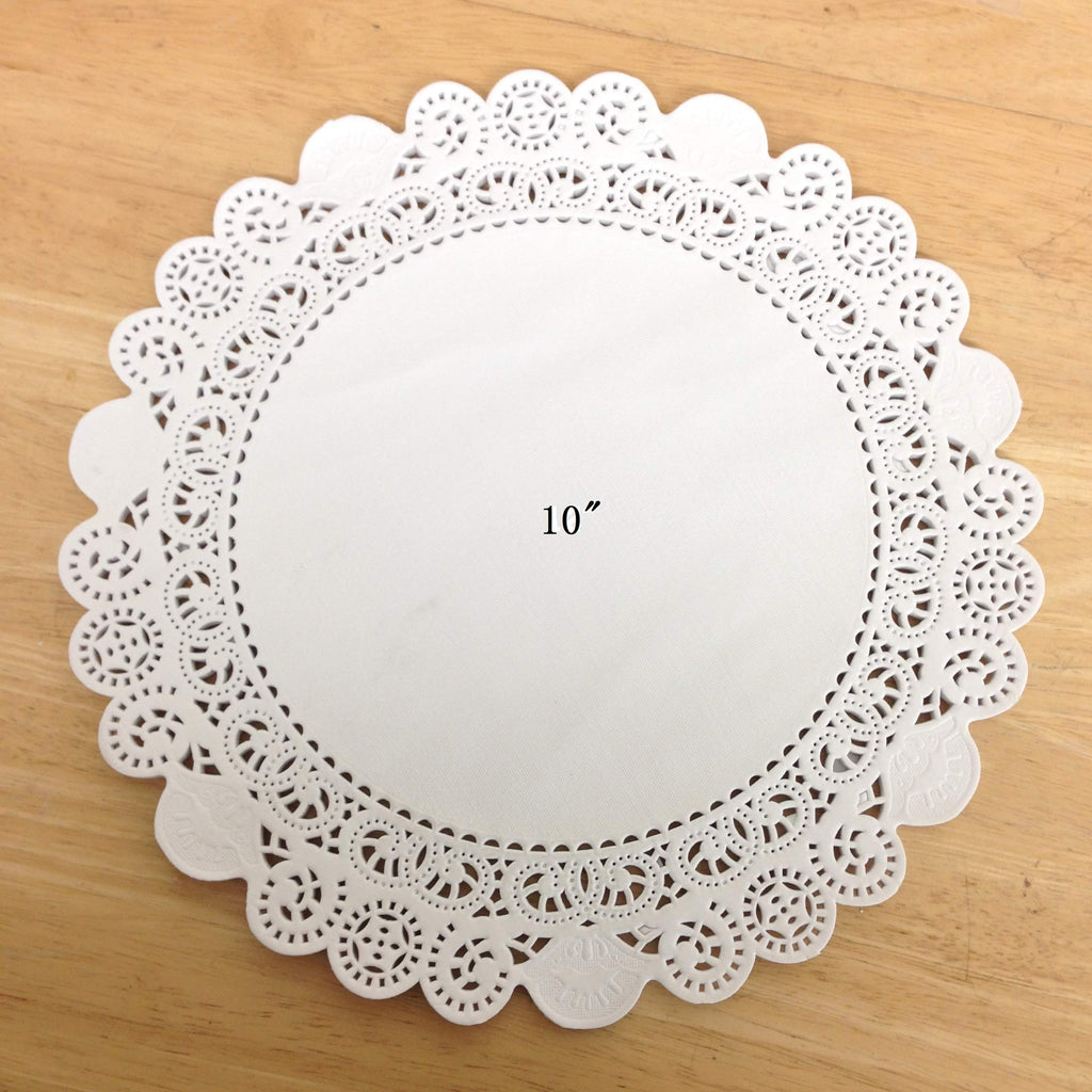 [Australia - AusPower] - PEPPERLONELY 50 PC White Normandy Paper Doilies, 10 Inch 